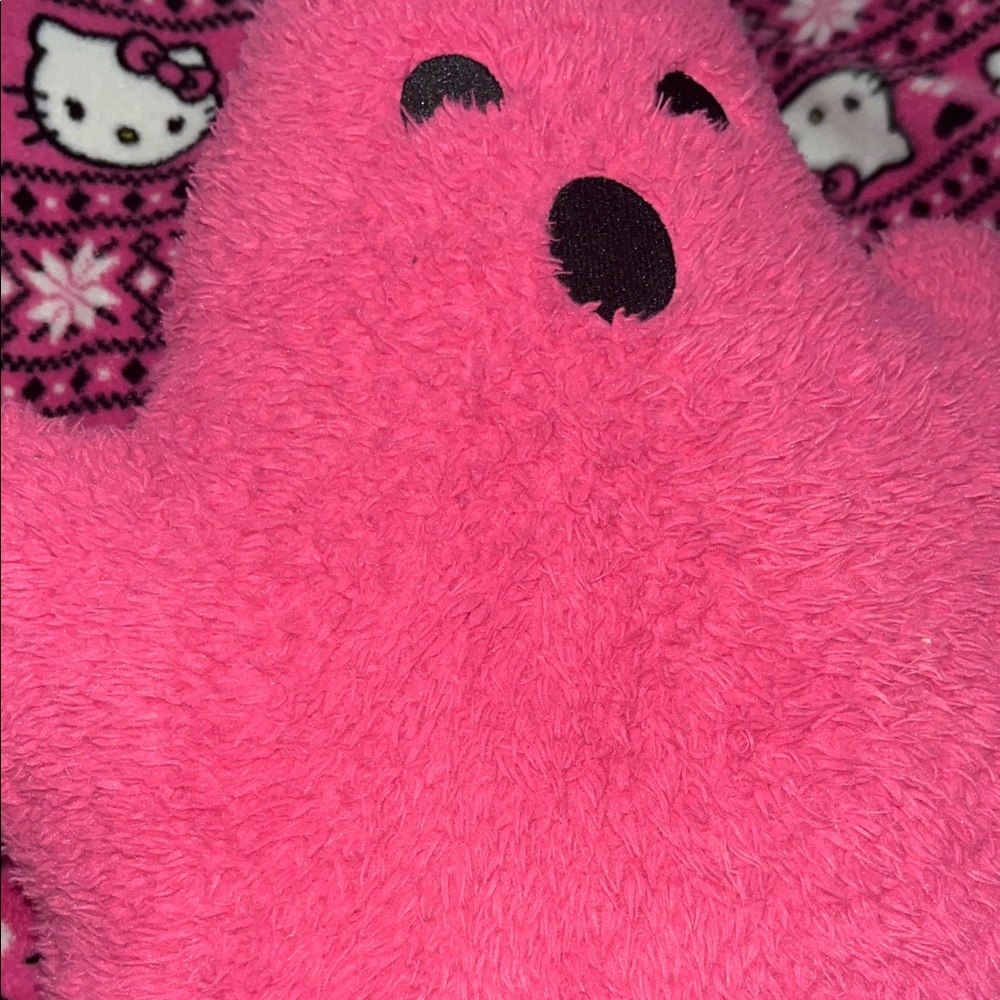 Pink ghost pillow